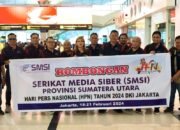 Pengurus SMSI Sumut Ikuti HPN 2024 DKI Jakarta