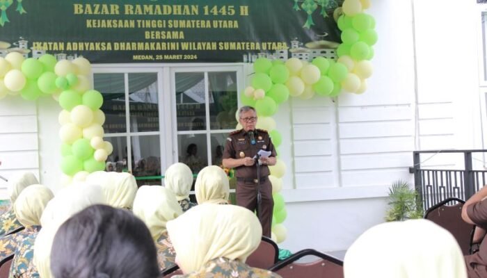 Kajati Idianto Apresiasi Bazar dan Pasar Murah Ramadhan IAD Wilayah Sumut