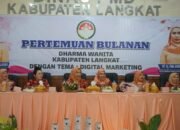 Uke Retno Faisal Hasrimy Hadiri Arisan dan Pertemuan Bulanan DWP Langkat