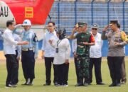 Plt. Bupati Labuhanbatu Dampingi Presiden Tinjau Harga Pangan di Pasar Glugur Rantauprapat 