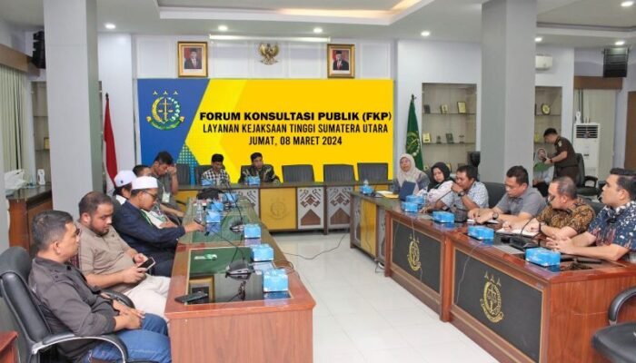 Forum Konsultasi Publik Kejati Sumut Disambut Antusias