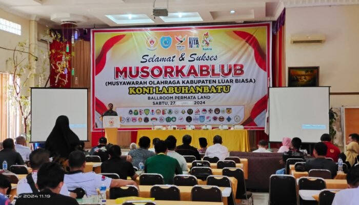 Boster Sitio Terpilih Menjadi Ketua KONI Labuhanbatu&nbsp;