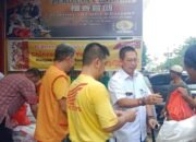 Peringati HUT Dewa Han Tan Kong, Ketua Permabudhi Sumut Wong Chun Sen Bersama Perdana Cendana Bagi Sembako