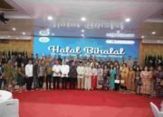 Pimpinan Lembaga Kristen Sumut Silaturahmi Idul Fitri 1445 H Ke Pj.Gubsu