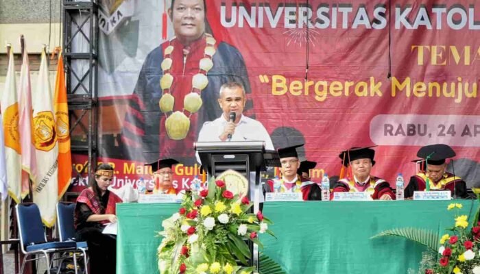 Dies Natalis ke-40 UNIKA Santo Thomas, Ucapan Selamat Wali Kota Medan Serta Berharap Semakin Melahirkan Prestasi Membanggakan