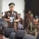 Kajati Sumut Idianto, SH, MH saat pimpin upacara Harkitnas di halaman kantor Kejati Sumut, Jalan AH Nasution, Medan, Senin (20/5/2024). (kedannews.com/ist).
