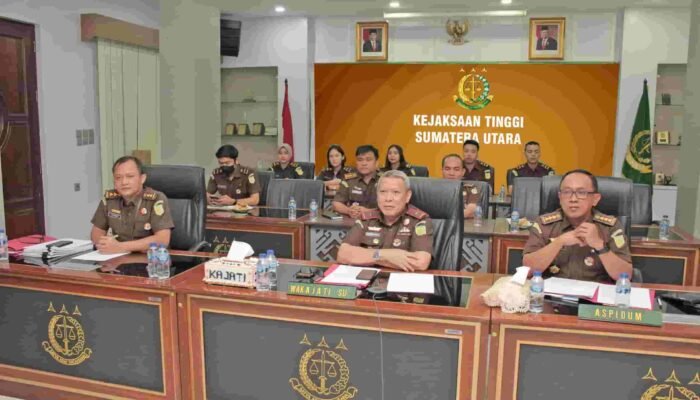 Kejati Sumut Kembali Usulkan 5 Perkara dan Disetujui Dihentikan Penuntutannya Dengan Humanis