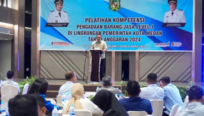 Bobby Nasution Harapkan Pelatihan Kompotensi Pengadaan Barang/Jasa Level-1 Lahirkan SDM Kompeten