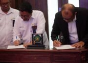 Pj Bupati Langkat Faisal Hasrimy Tandatangani Kerjasama Pemanfaatan Limbah FABA