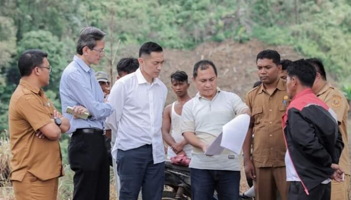 Pj Bupati Dairi Surung Charles Bantjin Ajak Investor Survey HPT di Desa Sinar Pagi