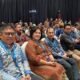 Pj Bupati Dsiri Charles Bantjin (3 paling kanan) saat mengikuti musrembangnas di Balai Sidang Jakarya Convention Center, Senin, (6/5/2024) .(kedannews.com/ist)