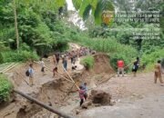 Akses Jalan yang Tertutup Longsor di Kecamatan Tigalingga Sudah Ditangani, Lalu Lintas Kembali Normal
