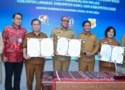 Tekan Inflasi Sumut, Pemkab Dairi Tandatangani Kerjasama Antar Daerah dengan Pemkab Karo dan Langkat