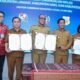 Pj bupati Dairi Charles Bantjin saat melaksanakan kerjasama kesepakatan dengan pemkab Langkat dan pemkab Tanah Karo, dikantor Gubsu, Senin (13/5/2024). (kedannews.com/ist)