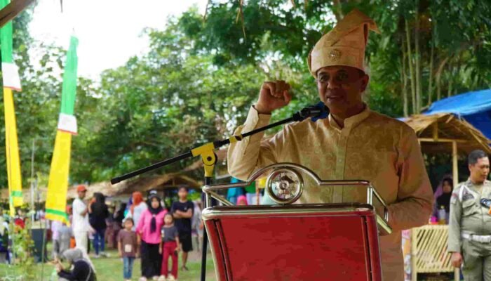 Pj. Bupati Langkat Resmikan Taman Wisata “Kerangan Land”, Warga Padati Lokasi