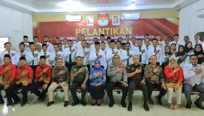Plt. Bupati Apresiasi Pelantikan 45 Anggota PPK se-Kabupaten Labuhanbatu