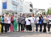 CFD, Plt. Bupati Bersama Masyarakat Labuhanbatu Ikuti Senam Sehat