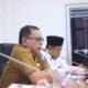 Sekertaris Daerah Ir Hasan Heri Rambe Saat Memimpin Rapat Persiapan Pemberangkatan Jemaah Haji di Ruang Rapat Bupati, Senin (13/5/2024). (kedannews.com/ist).