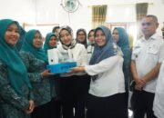 Pj. Ketua TP PKK Kabupaten Langkat Lakukan Pembinaan UP2K – PKK  di Desa Stabat Lama Wampu