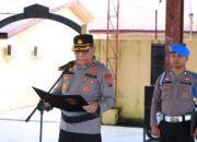 Waka Polres Labuhanbatu Kompol Hendri Matondang Pimpin Upacara Serah Terima Jabatan