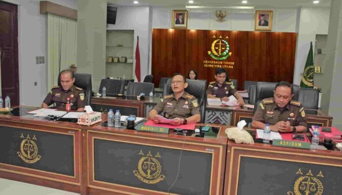 Kejaksaan Agung Setujui Usulan Penghentian 2 Perkara Humanis Wilkum Kejati Sumut