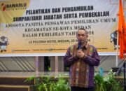 Bobby Nasution Harapkan Panwascam Jalin Koordinasi dengan Kecamatan, Polsek, dan Koramil