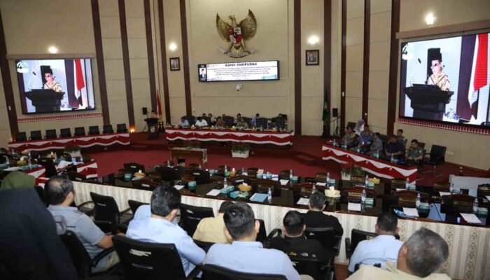 DPRD Medan Gelar Paripurna Laporan Banggar, Pendapat Fraksi-fraksi, Penandatanganan Keputusan dan Persetujuan Atas Ranperda Pertanggungjawaban Pelaksanaan APBD 2023