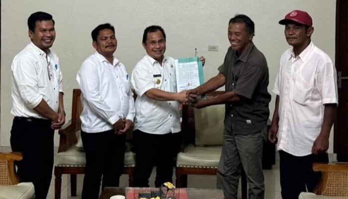 Pemkab Dairi Terima Hibah Tanah dari Masyarakat Sitinjo II Guna Tingkatkan Mutu Kesehatan