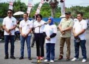 Plt Bupati Buka Kejuaraan Road Race Piala Ketua KNPI Kabupaten Labuhanbatu