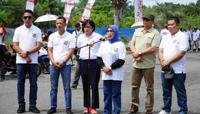 Plt Bupati Buka Kejuaraan Road Race Piala Ketua KNPI Kabupaten Labuhanbatu