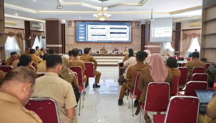 Laksanakan Amanat Peraturan Menteri, Sekda Amril Pimpin Dialog Kinerja Kepala Perangkat Daerah Kabupaten Langkat Tahun 2024