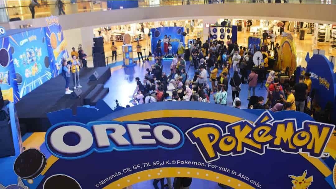 Suasana acara peluncuran kolaborasi epik OREO dan Pokemon di Medan, Sabtu (01/06/2024). (kedannews.com/ist).