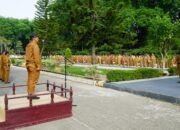 Asisten Administrasi Umum Musti Pimpin Apel Gabungan ASN Pemkab Langkat