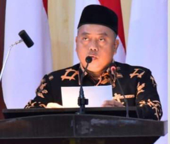 Ketua F-PKS, Syaiful Ramadhan dalam rapat paripurna di gedung dewan, Senin (15/7/24).(ist/Menarapos.id)