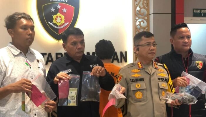 Judi Online dan Konvensional Diungkap,  Polrestabes Medan Tangkap Jukir Main Judi Gunakan Mesin E-Parking