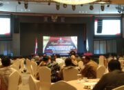 KPU Sumut Rapat Koordinasi Tahapan Pencalonan Pilkada serentak tahun 2024 dengan KPU Kab/Kota Se-Sumut