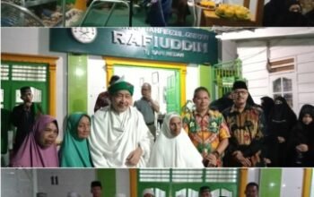 Wong Hadiri Pengajian di Ponpes Rafiuddin Al Barokah Medan
