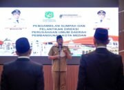 Bobby Nasution Beri Pesan kepada 2 Direksi PUD Pembangunan yang Dilantik