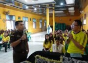 Jelang HUT Ke-79 Kemerdekaan RI, Jaksa Kejati Sumut Motivasi Siswa SMA N 1 Kutalimbaru Tanamkan Cinta Tanah Air, Jahui Narkoba dan Bijak Bermedia Sosial