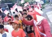 Warga Denai Bersatu dalam Pawai Merah Putih, Rayakan Kemerdekaan RI