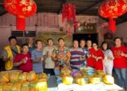 Vihara Kara Manggala dan Permabudhi Sumatera Utara Berbagi Sembako untuk Warga Prasejahtera di Medan