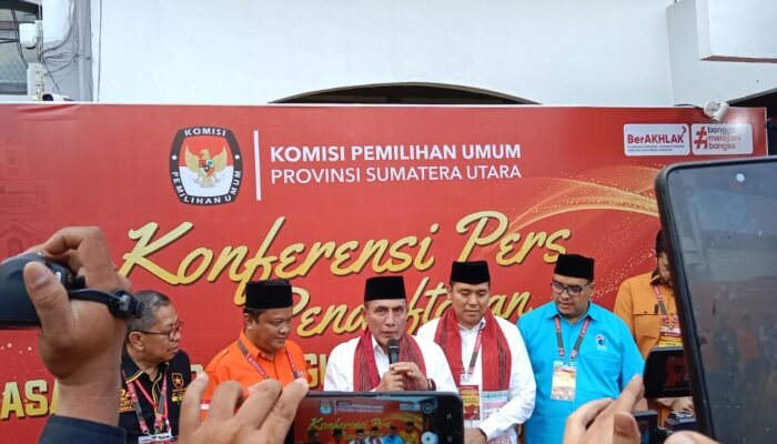 Daftar di KPU Sumut Edy Rahmayadi-Hasan Basri : Jangankan Menantu Presiden, Menantu ‘Malaikat’ pun kita hadapi