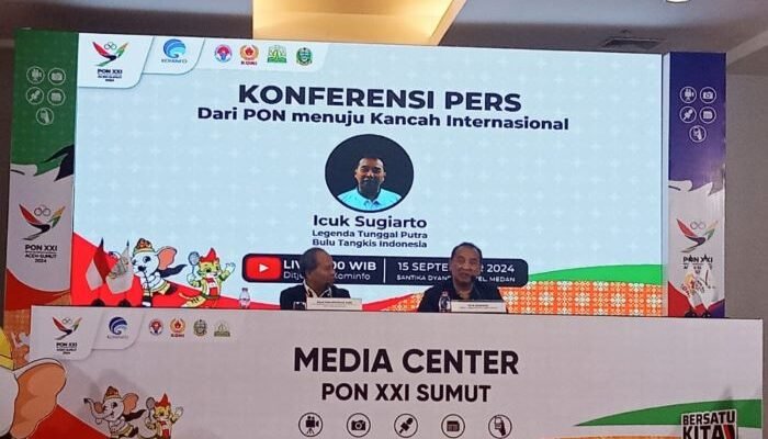 Icuk Sugiarto Terpukau oleh Media Center PON XXI: Cerita Kenangan dan Pesan Inspiratif