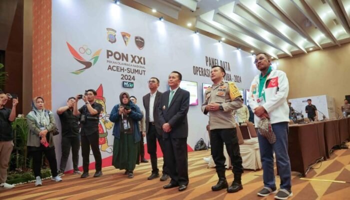 Penjabat Gubernur Sumut Apresiasi Media Center PON XXI: Modernitas yang Setara dengan Event Internasional