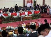 Suasana Rapat Paripurna Pengucapan Sumpah/Janji Anggota DPRD Kota Medan Masa Jabatan 2024-2029 berlangsung di Gedung DPRD Medan, Jalan Kapten Maulana Lubis, Kelurahan Petisah Tengah, Kecamatan Medan Petisah, pada Selasa (17/09/2024). (kedannews.com/Foto: ist).