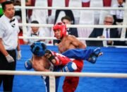 Kemenangan Spektakuler! Toni Kristian Hancurkan Andalan Jateng di Kickboxing