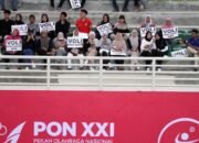 Antusiasme Penonton Meledak! Tiket Voli PON XXI Selalu Ludes di GOR Sumut, Ribuan Penonton Setiap Hari