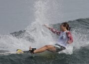 Raih Kesempatan Emas! 10 Peski Air Melaju ke Final Open Women Waterski Tricks di Danau Toba