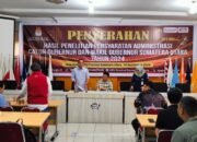 KPU Sumut Serahkan Hasil Penelitian Administrasi Calon Gubernur 2024: Tahap Krusial Menuju Pemilu