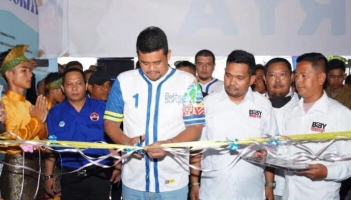 Bobby Nasution Resmikan Rumah Pemenangan di Tebing Tinggi: Fokus Serap Aspirasi Warga untuk Kemajuan Sumut